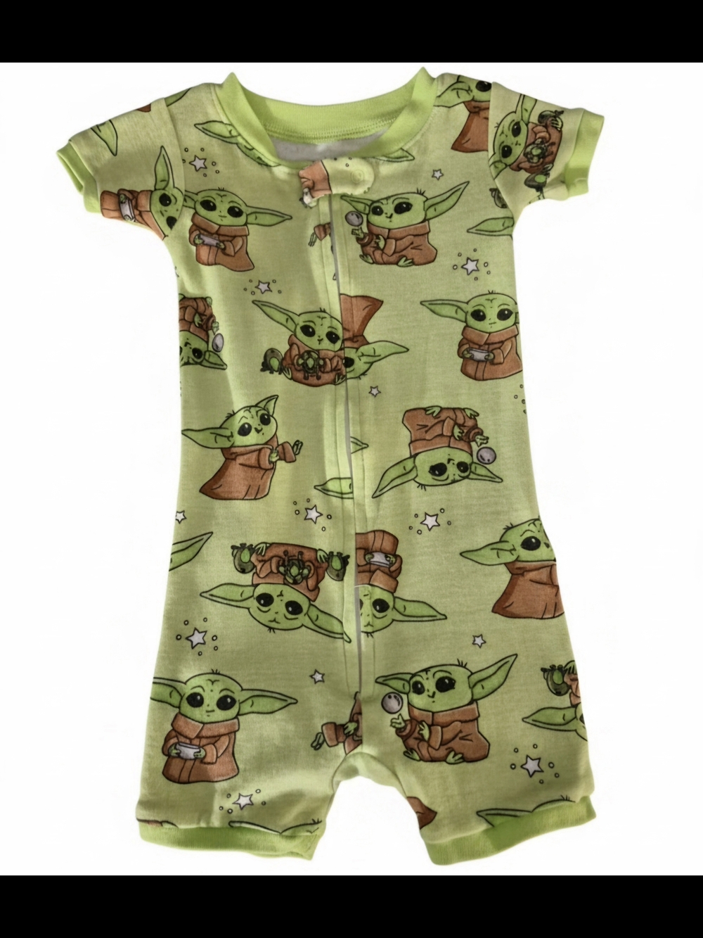 Star Wars Baby Yoda Short Sleeve Romper